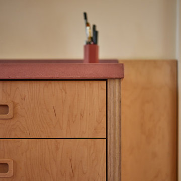 Exposed Edge Plywood Cabinets