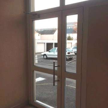 portes d'entrée d'immeubles