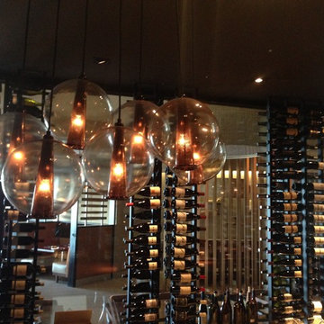 San Diego Marriott Marquis & Marina Contemporary Custom Wine Cellar VintageView