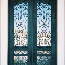 Shoenfield Residence Door. - Front Doors