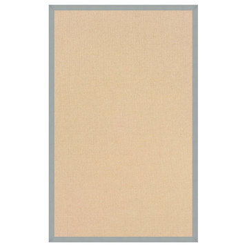 Athena Natural and Ice Blue Rug, 1'10"x2'10"