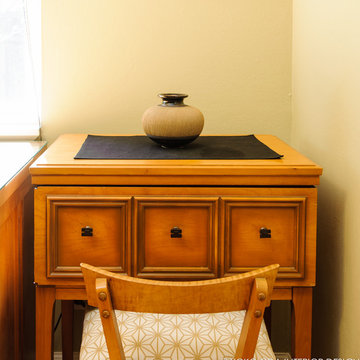 Japanese Inspired Office Remodel