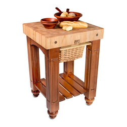 John Boos Gathering Block 25"x24"x4" - Kitchen Islands And Kitchen Carts