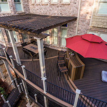 Gorgeous Dark Wood Custom Deck/Exterior Work