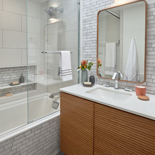 Must See Modern Bathroom Pictures Ideas Before You Renovate 2020 Houzz,Grey And White Bathroom Tile Designs