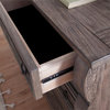 American Woodcrafters Heirloom Rustic Charcoal Wood 10-drawer Triple Dresser