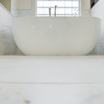 Majestic Golden Glow Bathroom Retreat