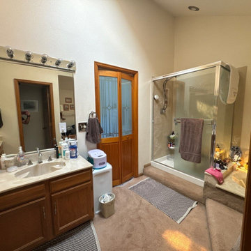 Nature Inspired Primary Bathroom