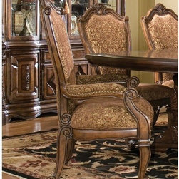 AICO Furniture - Windsor Court Arm Chairs (Set of 2) - 70004-54ACH - Fabric