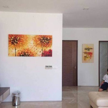 Contemporary Flower Oil Painting I ArtisanMalaysia.com