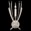 Fine Art Lamps 789750ST Vol de Cristal Silver Leaf Wall Sconce