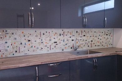 Photo of a contemporary kitchen in Other.