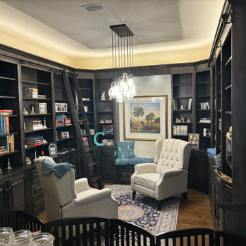 Custom Built-In Traditional Home Library
