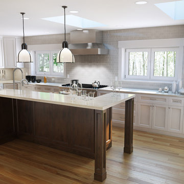 Brown Kitchen