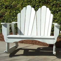 Fanback Double Rocker - Patio Furniture And Outdoor Furniture
