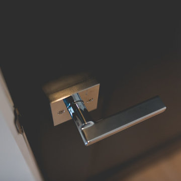 Stéphanie Fortier Design - Poignée carré chrome
