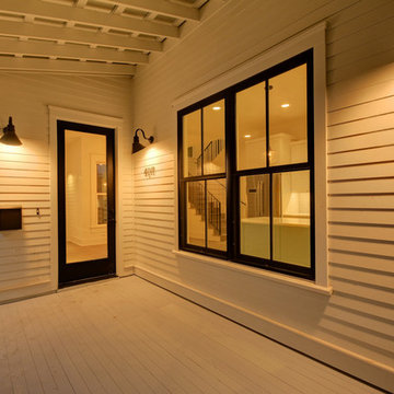 Modern Farmhouse Front - Perch Plans