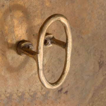 Solid brass hook, solid brass coat hanger , unique brass towel hanger