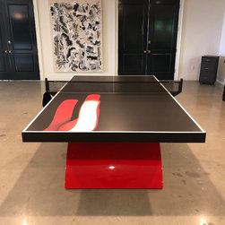 Custom Luxury Branded Ping Pong Table - Game Tables