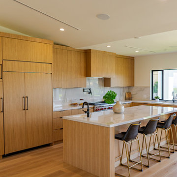 Hidden Hills - Sleek and Spacious Open Concept Kitchen Design