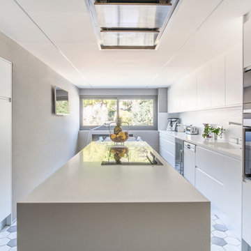 Cocina con Península