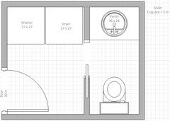 layout for laundry with half bath... | Houzz Forum