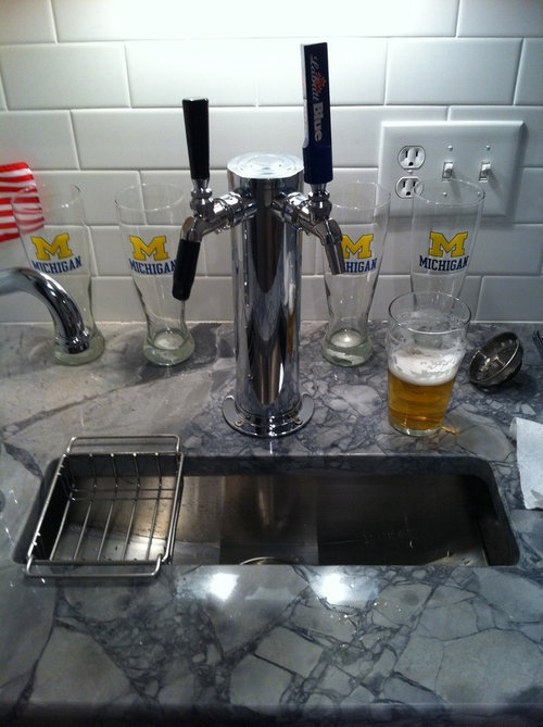 Follow Up Beer Tap In Kitchen