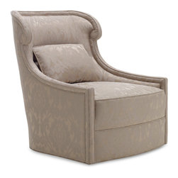 Tuileries Swivel Chair - Baker Furniture - Armchairs And Accent Chairs