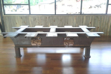 Inspiration for a dining room remodel in Denver