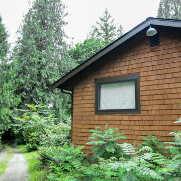 Modern Craftsman Wooden Exterior