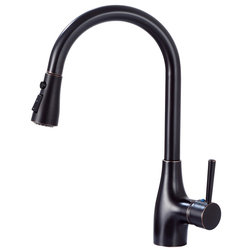 Transitional Kitchen Faucets by Luxier
