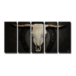 Ready2HangArt - "Born2BWild XVII" Canvas Wall Art, 5-Piece Set - Prints And Posters