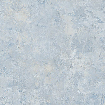 Marble Pattern Wallpaper, Blue, 1 Bolt
