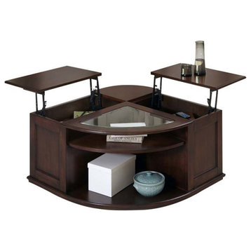 Wallace Dark Brown Cocktail Table