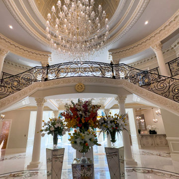 Project #135 | A Vibrant Double Curved Staircase