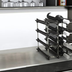Epicureanist Snap and Stack Modular Wine Rack - Wine Racks