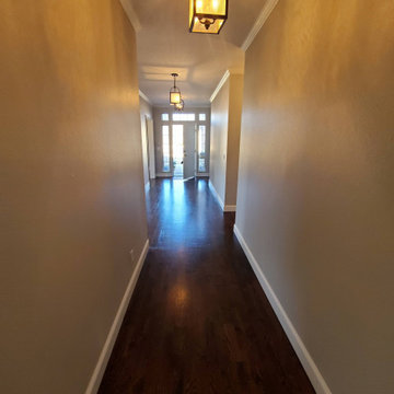 Contemporary Remodel Hallway