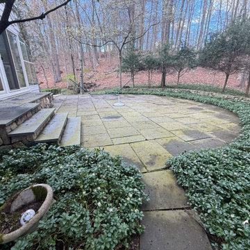 Bluestone Patio & Walkway Cleaning – New Canaan, CT