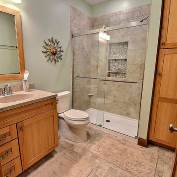 Home Addition in Brookston, IN - Guest Bathroom