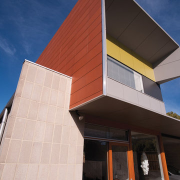 Fitton House Terracade Close Up