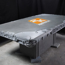 concrete table
