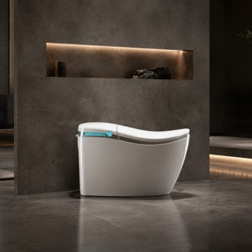 bbbidet 01 Grand Comfort Smart Bidet Toilet (Extra-Wide Seat & Oversized)