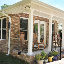 Front porch covered