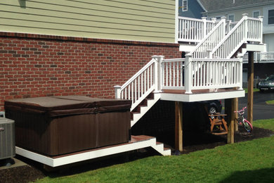 Inspiration for a large modern deck remodel in Other