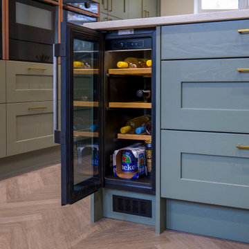 Green Shaker Kitchen in Winshill