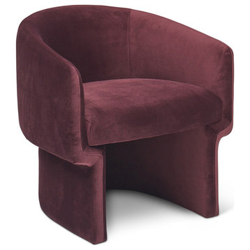 Giverny Accent Chair Plum Purple