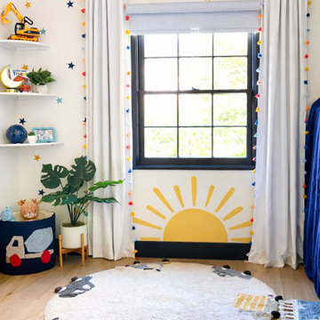 Asher's "Construction Trucks" bedroom Reno