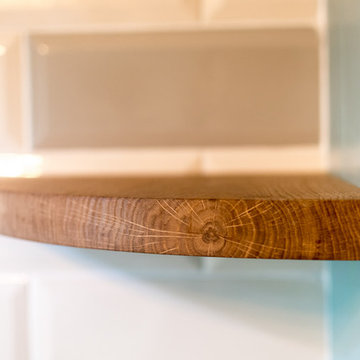 Dix blue shaker kitchen