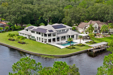 Trendy exterior home photo in Orlando