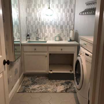 Laundry Room and Table Linen Closet